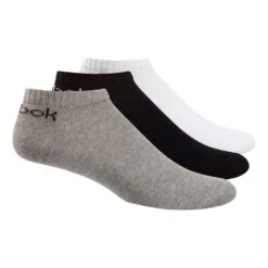 Reebok Act Core Low Cut Socken Schwarz/grau/weiß (3 Paar)
