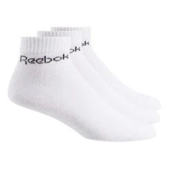 Reebok Act Core Ankle Socken Weiß (3er-Pack)