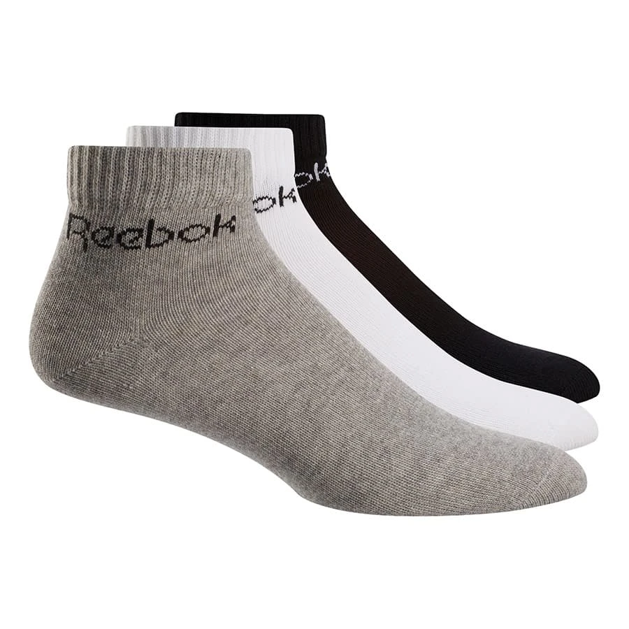 Reebok Act Core Ankle Socken Schwarz/grau/weiß (3 Paar) 1 Reebok Act Core Ankle Socken Schwarz/grau/weiß (3 Paar)
