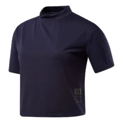 Reebok One Series Running Night Run Damen T-Shirt Marineblau