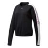 Reebok Meet You There Crew Damen Sweatshirt Schwarz/weiß