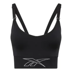 Reebok Studio Maternity Sport-BH Schwarz