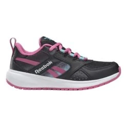 Reebok Road Supreme 2 Kinder Laufschuhe Schwarz/rosa/hellblau