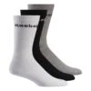Reebok Active Core Mid Crew Socken Weiß/schwarz/grau (3er-Pack)