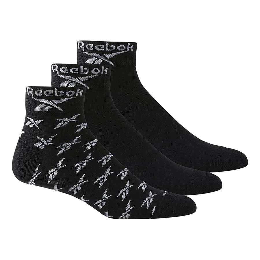 Reebok Classics Socken Schwarz/weiß (3er-Pack) 1 Reebok Classics Socken Schwarz/weiß (3er-Pack)