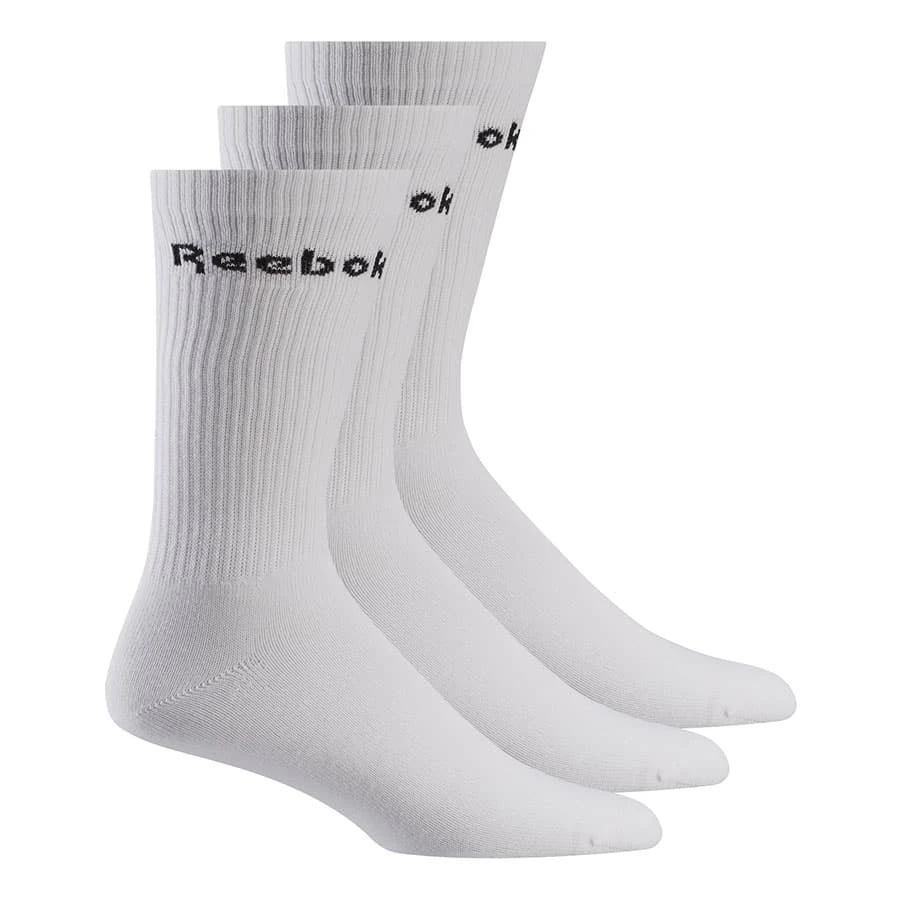 Reebok Active Core Mid Crew Socken Weiß (3er-Pack) 1 Reebok Active Core Mid Crew Socken Weiß (3er-Pack)