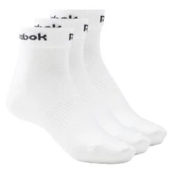 Reebok Active Core Ankle Socken Weiß (3er-Pack)
