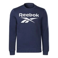 Reebok Identity French Terry Vector Sweatshirt Marineblau