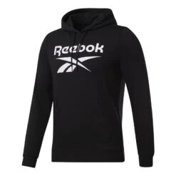 Reebok Identity French Terry Vector Hoodie Schwarz/weiß