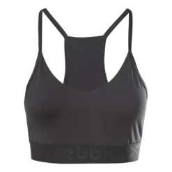 Reebok Strappy Back Low Impact Sport-BH Schwarz