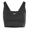 Reebok Workout Ready Rib Sport-BH Schwarz