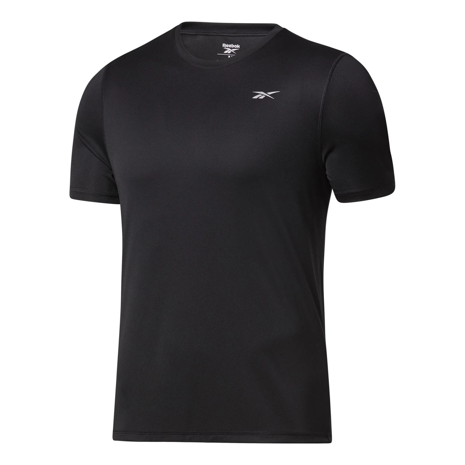 Reebok Running Tech Kurzarm-T-Shirt Schwarz 1 Reebok Running Tech Kurzarm-T-Shirt Schwarz