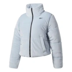 Reebok Studio Puffer Damen Steppjacke Hellblau