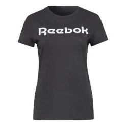 Reebok Training Essentials Graphic Damen T-Shirt Schwarz/weiß