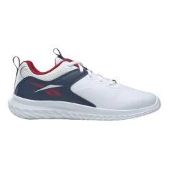 Reebok Rush Runner 4 Kinder Laufschuhe Weiß/marineblau