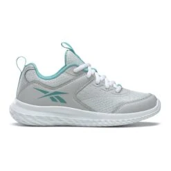 Reebok Rush Runner 4 Mädchen Laufschuhe Grau/hellblau/weiß