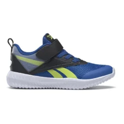 Reebok Flexagon Energy 3 Kinder Sneaker Mit Klettverschluss Blau/schwarz/grün