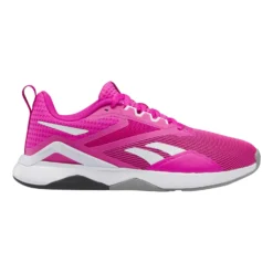 Reebok Nanoflex V2 Damen Fitnessschuhe Rosa/weiß