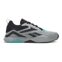 Reebok Nanoflex V2 Fitnessschuhe Grau/schwarz/hellblau