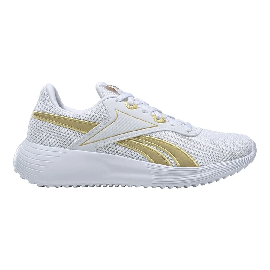 Reebok Lite 3.0 Damen Laufschuhe Weiß/gold 1 Reebok Lite 3.0 Damen Laufschuhe Weiß/gold