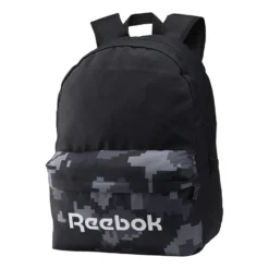 Reebok Act Core LL Graphic 24L Rucksack Schwarz/grau
