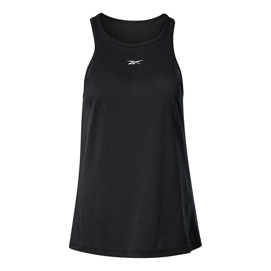 Reebok United By Fitness Perforated Damen Shirt ärmellos Schwarz 1 Reebok United By Fitness Perforated Damen Shirt ärmellos Schwarz