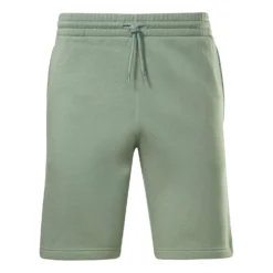 Reebok Identity Fleece Shorts Grün Schwarz