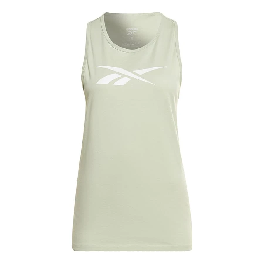 Reebok Training Essentials Graphic Damen Tanktop Hellblau 1 Reebok Training Essentials Graphic Damen Tanktop Hellblau