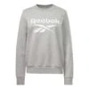 Reebok Identity Big Logo Fleece Damen Sweatshirt Grau/weiß