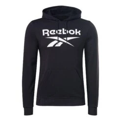 Reebok Identity French Terry Vector Hoodie Schwarz