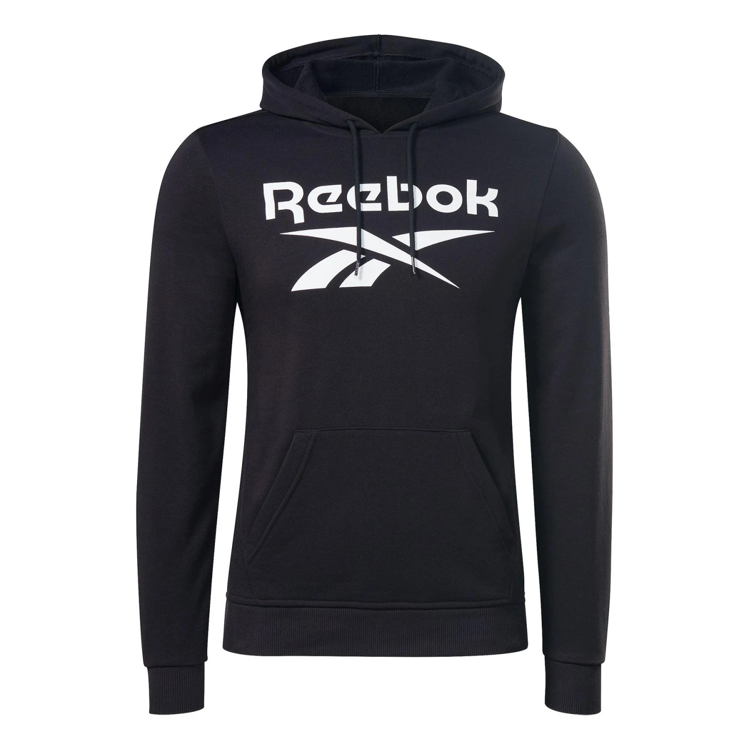 Reebok Identity French Terry Vector Hoodie Schwarz 1 Reebok Identity French Terry Vector Hoodie Schwarz