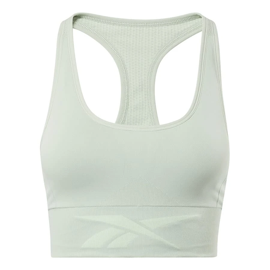 Reebok Workout Ready Seamless Sport-BH Hellblau 1 Reebok Workout Ready Seamless Sport-BH Hellblau