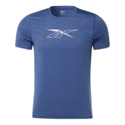 Reebok Workout Ready ACTIVCHILL T-Shirt Blau/weiß