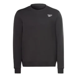 Sweatshirt Reebok Identity Fleece Vector Schwarz Weiß