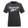 Reebok Identity Damen T-Shirt Schwarz/weiß
