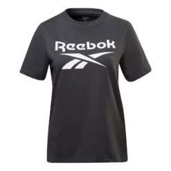 Reebok Identity Damen T-Shirt Schwarz/weiß