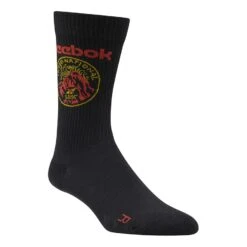 Reebok Classics Camping Socken Schwarz/rot