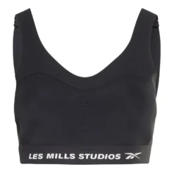 Reebok Les Mills PureMove Plus Sport-BH Schwarz