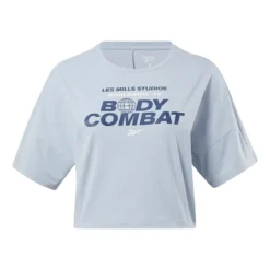 Reebok Les Mills BodyCombat Activchill Damen T-Shirt Blau