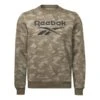 Reebok Identity Camo Big Logo Sweatshirt Grün/braun/schwarz
