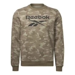 Reebok Identity Camo Big Logo Sweatshirt Grün/braun/schwarz