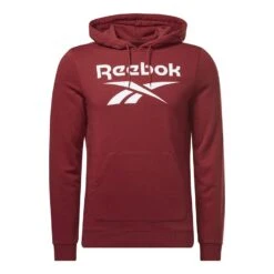 Reebok Identity Big Logo Hoodie Rot/weiß