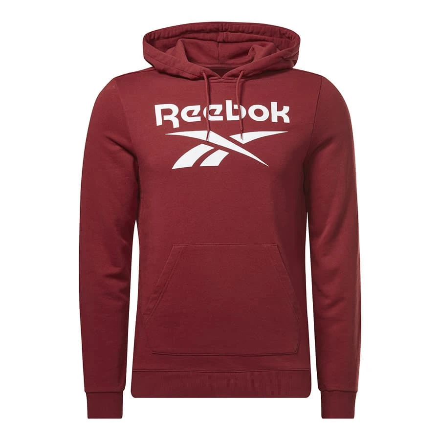 Reebok Identity Big Logo Hoodie Rot/weiß 1 Reebok Identity Big Logo Hoodie Rot/weiß