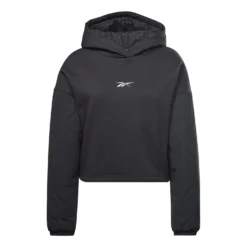 Reebok Thermowarm Graphene Kapuzenpullover Für Damen Schwarz