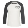 Reebok Workout Ready Baseball Damen 3/4-Shirt Weiß/schwarz