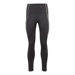 Reebok Workout Ready Ribbed High-Rise Damen Leggings Schwarz
