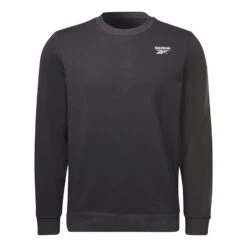Reebok Identity Left Chest Logo Sweatshirt Schwarz