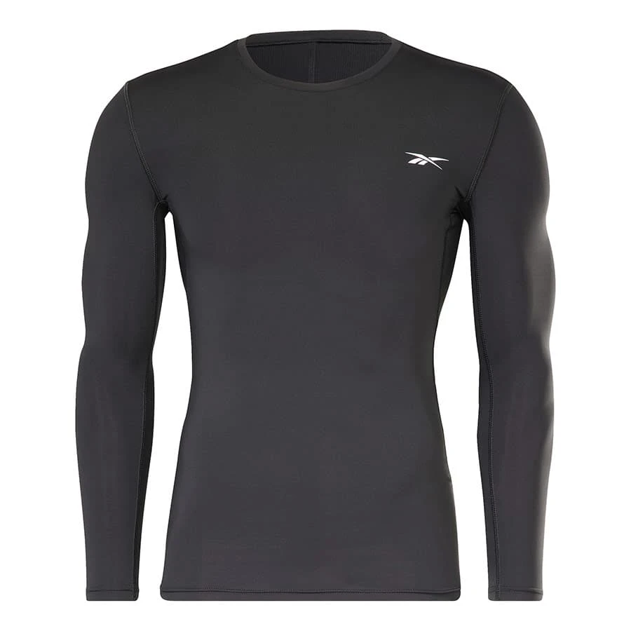Reebok Workout Ready Compresion Langarmshirt Schwarz 1 Reebok Workout Ready Compresion Langarmshirt Schwarz