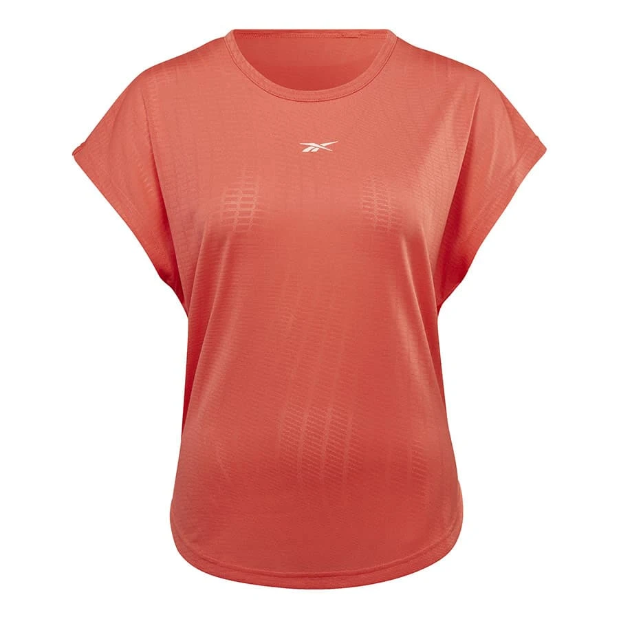 Reebok United By Fitness Damen T-Shirt Rot 1 Reebok United By Fitness Damen T-Shirt Rot