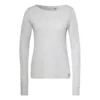 Reebok Workout Ready Supremium Damen Langarmshirt Weiß/grau